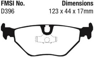 Image of EBC Brakes DP4690R Yellowstuff Street and Track Brake Pad