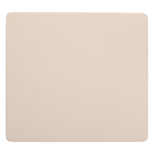 Yardenfun Piedra rectangular para pizza para horno: Piedra de cordierita de 25 x 28 cm para hornear pan, barbacoa y parrilla. Calentamiento uniforme, cortezas crujientes, resistente a las grietas.