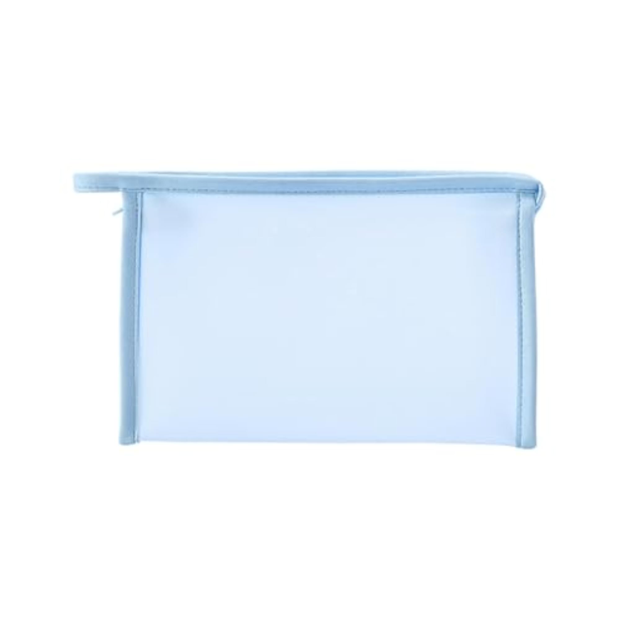 Blue PVC Waterproof Makeup Bag