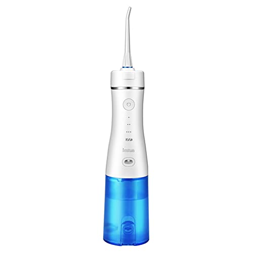 Cordless Water flosser for Cleaning Teeth: 3 Modes 7 nozzles, IPX7 Waterproof, 5 Hours of Charging for 50 Days, Portable Oral Rinse for Home, Travel, Braces, Bridges, Care