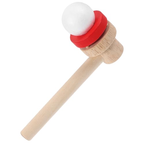 BESPORTBLE Juguete de Madera para Pequeños Bola Flotante de Equilibrio de para Exterior Jardín