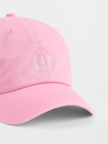 Image of Gap Men Solid Baseball Cap with Embroidered Logo