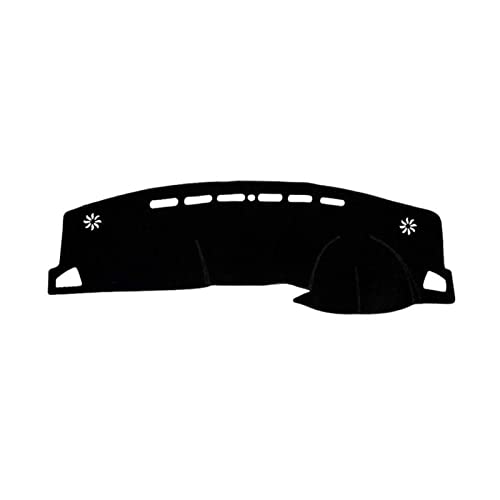 Alfombrillas protectoras para salpicadero Haval H2 antideslizantes con borde rojo
