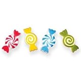 Edible Sugar Candy Dec Ons, Set of 12