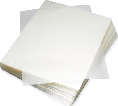 Amazon Basics Clear Thermal Laminating Sheets for Documents and Photos, 9 x 11.5-Inch, 2.8 mil, 200-Pack