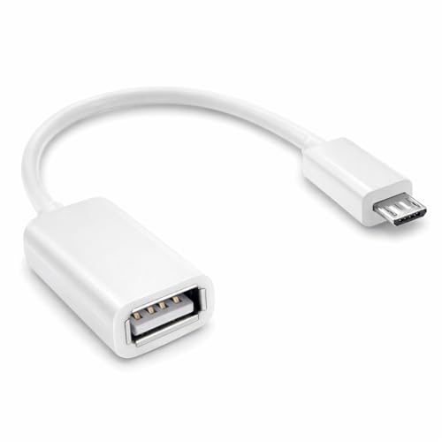 Image of FEDUS ION Premium Micro USB Male to USB 2.0 Female OTG Adapter - High-Speed Zero-Delay Data Sync Converter for Legacy Androids, Enterprise Tablets, Peripherals & B2B Use (Not for Type-C /8-Pin iOS)