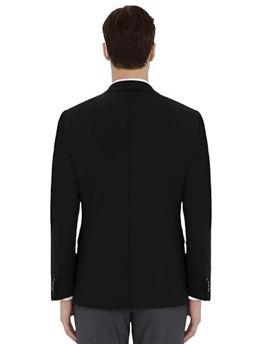 Image of YSYB Dezines Men Formal Blazer Versatile Blazer For Men Ideal For All Purpose Be It Formal,Causal,Festival,Party And Wedding. Color Black,Size 36