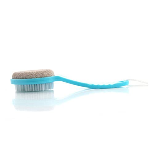 balacoo Foot Brush Heel Brush Plastic Bath Bristle Exfoliating Pumice Massage Brush Random