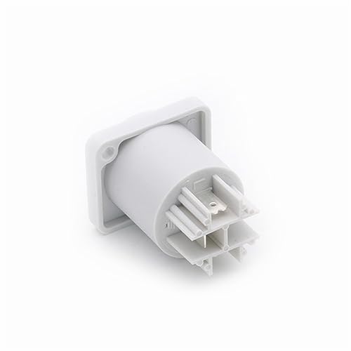 Conector para montaje en panel NAC3MPA hembra para alimentar racks de iluminacion de teatros 5