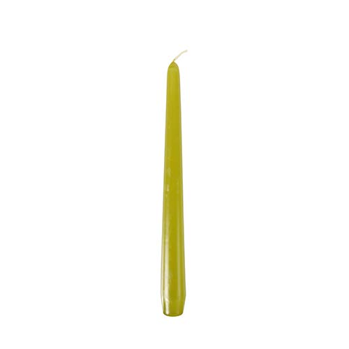 50 Candela lampadario Ø 2,2 cm · 25 cm verde oliva Papstar Candele verde oliva