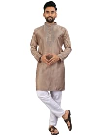 mahadev fashion Men’s Sequin Embroidered Kurta for Men, Ethnic Wear with Heavy Sequence Work, silk-picture-13