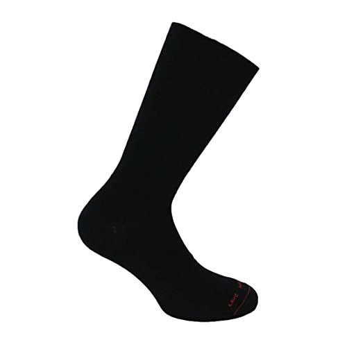 Labonal. Chaussette. unie non comprimante, Laine. Noir. 42/43 FABRIQUE EN FRANCE - HOMME. (1 paire)