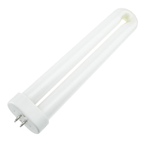 Industrial Performance FUL25BL 25W T6-FUL Blacklight Fluorescent Bulb, G10Q 4-Pin Base, 9.5 Inch Length, UV Black Light Lamp for Zappers & Specialty Use (2 Pack)