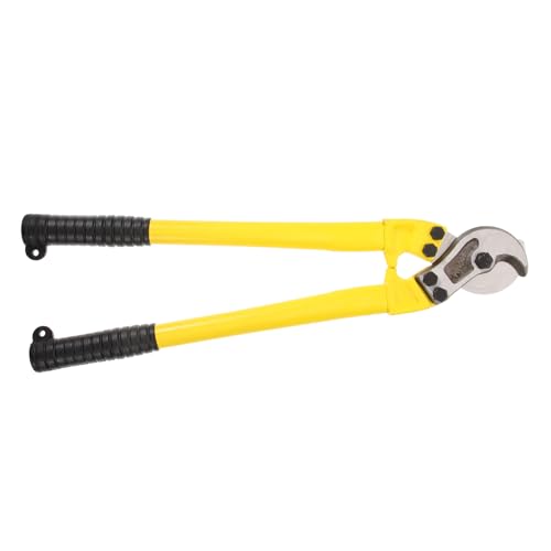 Holibanna Ergonomic Cable Cutter Heavy Duty Tool for Electricians Precision Wire Cutting for Deck and Stair Railing Applications Durable Construction Easy to Clean Design