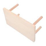 TOPPERFUN Hamsterplattform mit Zweistöckigem Design von Bewegung und...