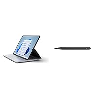 Microsoft Surface Laptop Studio, 14,4 Zoll Laptop (Intel Core i5, 16GB RAM, 512GB SSD, Win 11 Home) Platin + Surface Slim Pen 2 Schwarz