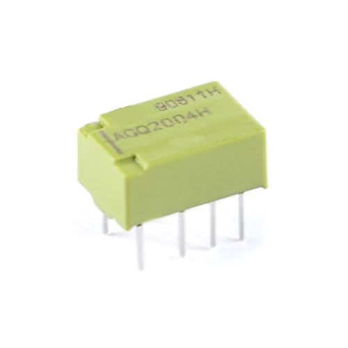 Relais de signal AGQ2004H DPDT 8 broches 2A pour circuits imprimés