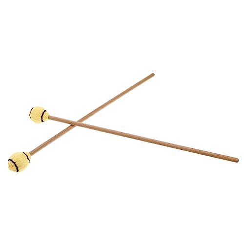 2 piezas de baquetas para marimba y percusión miniatura 1