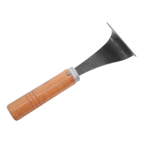 Luxshiny Raspador y Herramienta para Raspar Jardinería, Adecuado para Poda de Árboles, Mango Ergonómico de Madera, Alta Dureza, Ligero y Resistente para Uso Prolongado