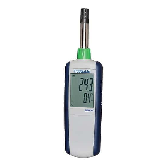 Traceable Digi-Sense Digital Thermohygrometer with Calibration, 0-100 RH, 0.1 Resolution, Accuracy of 2 Percent