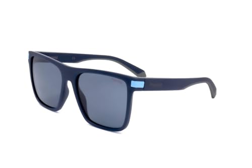 Polaroid PLD 2128/S FLL MATTE BLUE 55/17/140 UNISEX Sunglasses