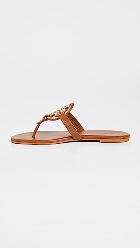 Tory Burch Women's Metal Miller Soft Sandals, Bourbon Miele/Gold, 6 Medium US | Image 4