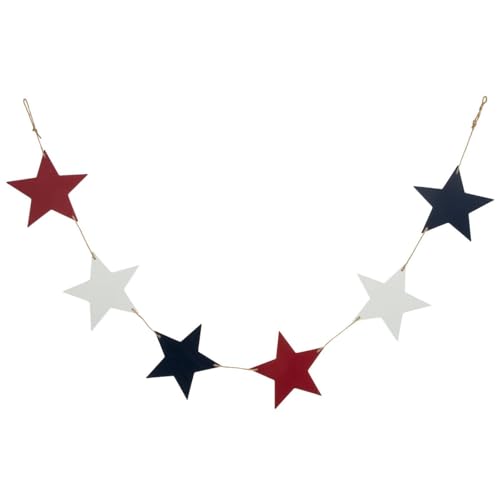 Hobby Lobby Red, White & Blue Star Garland, 6 Ft...