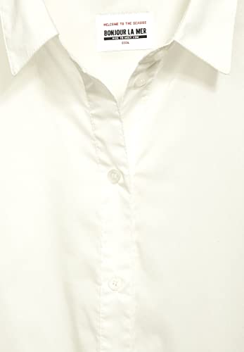 Cecil 343140 Camicia da Donna, Bianco Puro