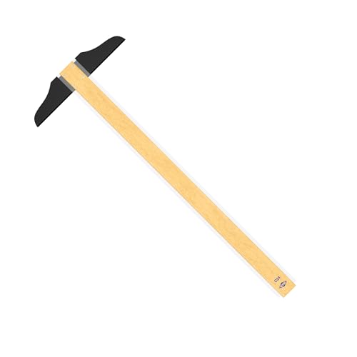 ALVIN Wood T-Square 24' Transparent Edge Model C24 for Art Framing and Drafting - 24' inches