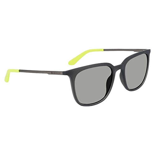 Dragon Ziggy LL Square Sunglasses, Matte Grey with Lumalens Silver Ion Lens, One Size3