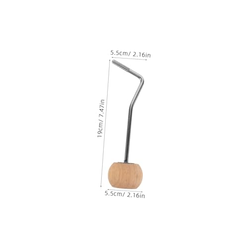 Cabezal de mazo curvado para pedal de bombo miniatura 2