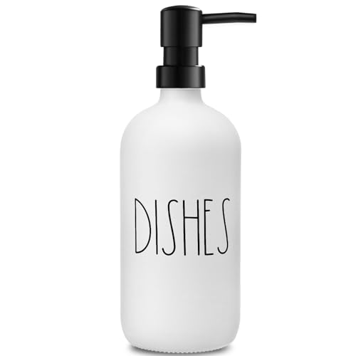 VIMERPA matte white dish soap dispenser image