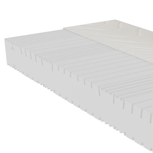 BeCo Matratze Duo-Star / 140 x 200 cm / H3+H4 / Testnote 1,0 / Kaltschaum/Zwei Liegehärten in Einer Matratze / 21 cm/Oeko-TEX Standard 100/100 Nächte Probeschlafen