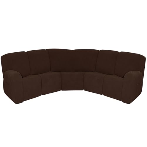 CLGTY 7 Pcs L���^ ���N���C�j���O�\�t�@�[�J�o�[, �\�t�g �X�p���f�b�N�X �\�t�@�[�J�o�[ �R�[�i�[ �J�E�` �t �T�C�h�|�P�b�g �ւ��J�o�[ �􂦂� �p ���r���O���[�� �l�R ��-�f�B�[�v�R�[�q�[-5�l�|��