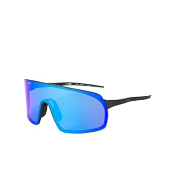 Out Of - Rams, occhiali da sole sportivi con lenti Zeiss, made in Italy (Blue)