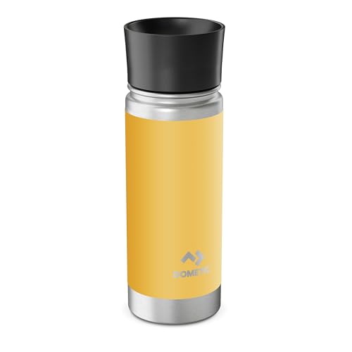 DOMETIC, Termo líquido de acero inoxidable, recipiente aislado líquido caliente y frío, naranja, capacidad 500 ml
