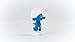 Schleich Smurfs, Collectible Retro Toys and Figurines for All Ages, Dimwitty Smurf Figure