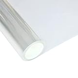 LCFILM 2MIL Clear Safety Window Film UV Blocking Security Window Glass Protection Sticker Self Adhes