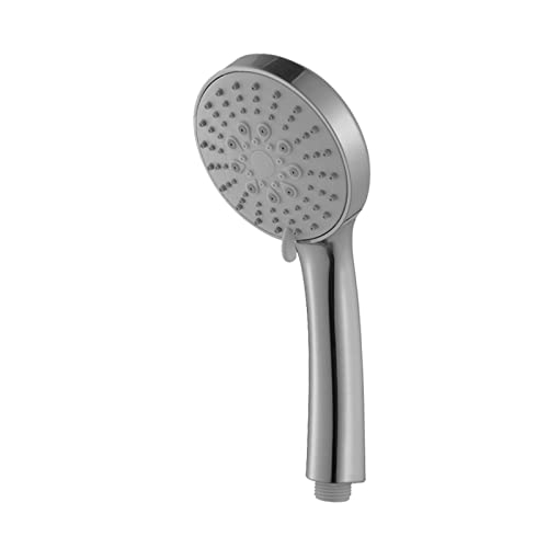 Kit de Ducha de Mano con Manguera de 1,5 m, Cabezal de Ducha de Mano Universal con Barras deslizantes de Acero Inoxidable, Cabezal de Ducha Ajustable con una Sola Mano para baño