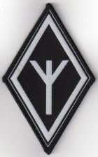 Algiz Rune/Rune Life – Aufnäher/Patch