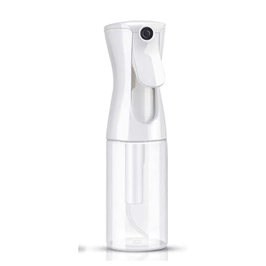 Continuous Spray Bottle Hair Water Ultra Fine Mister Sprayer Propellant Free for Hairstyling, Cleaning, Gardening, Misting & Skin Care BPA Free
