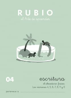 Cuadernos Rubio: Escritura 04 (Spanish Editio