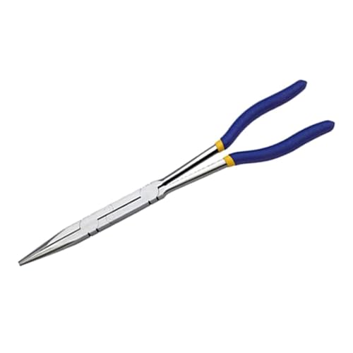 Ptilsery 13Inch Two Pivots Pliers Industrial Precise Pointed Nose Long Reach Compound Action Pliers Straight Needle Plier thumb #2
