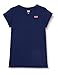 Levi's Kids Mädchen Lvg SS Batwing Tee T-Shirt, Mittelalterblau, 12 Jahre