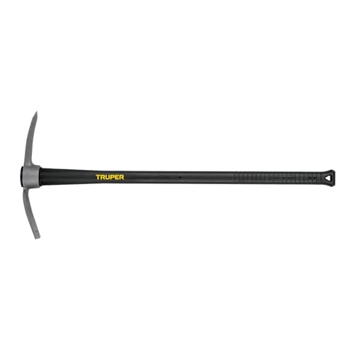 Truper pico de cavar 2.5 lb cabeza de acero forjado con mango de fibra de vidrio 36 pulg miniatura 1