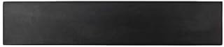Rockingham Forge MK-300BK 12 Magnetic Black Rubber Wood Knife Rack with Wall Fixings