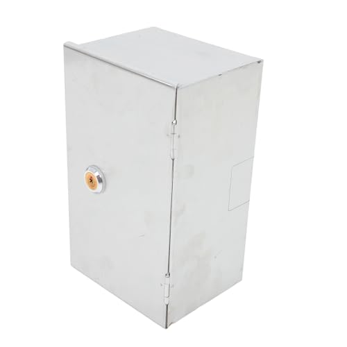 Boîte de prise étanche antivol inox pour prise murale extérieure 2 modules