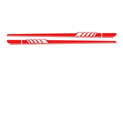 Autocollant de jupe à rayures Benz GLE Class 2015-2026 décalcomanie de bas de caisse voiture 2pcs