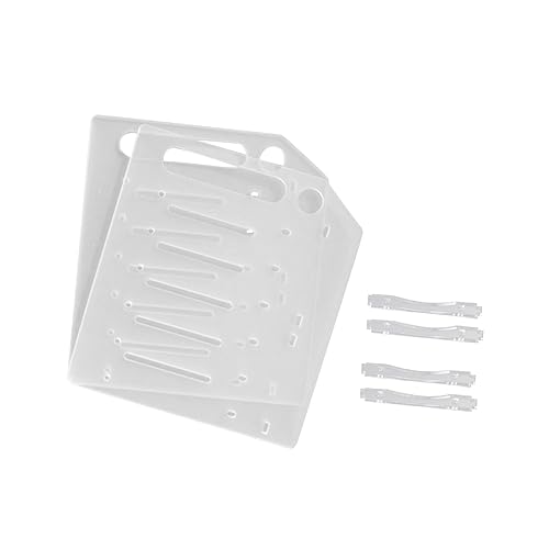 OSALADI Estante Transparente para Disco Duro De Soporte Multicapa DIY Resistente y Fácil De Instalar para Montar Discos Duros Ssd y Bases Externas