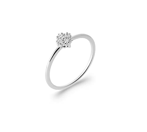 Bague Alliance en Argent 925 Rhodié Tata Gisèle au style Baroque Chic